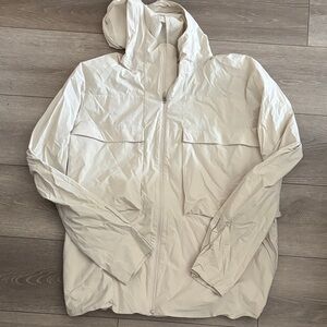 lululemon athletica Men's Light Tan Hooded Jacket